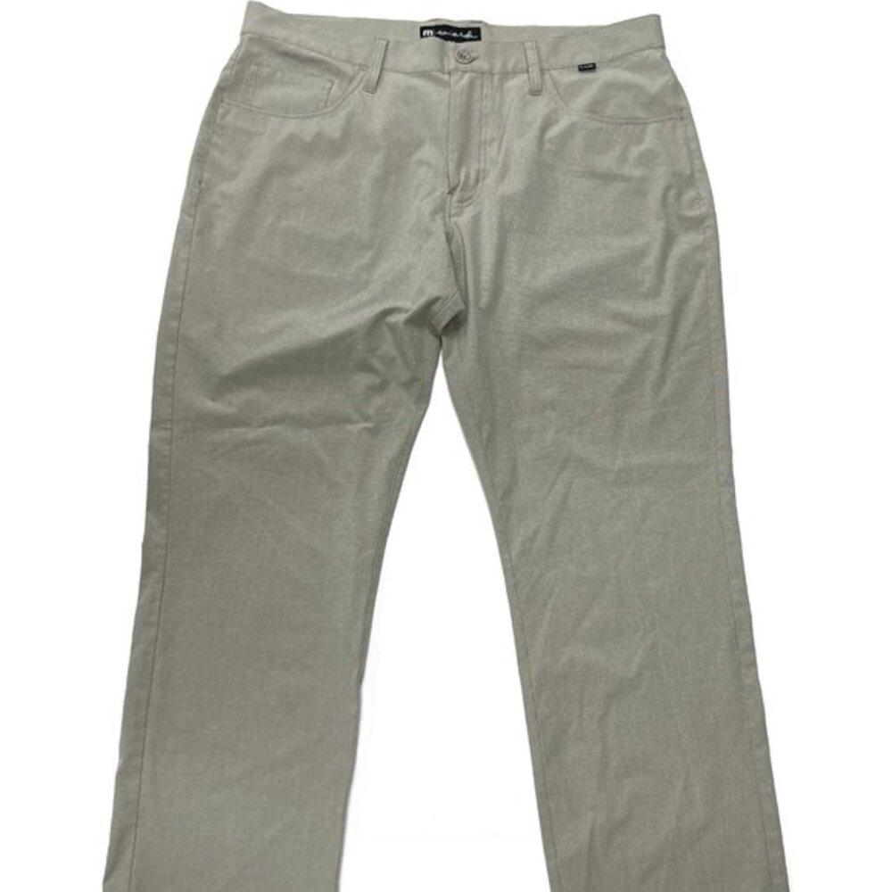 Travis Mathew Open To Close Chino Pants Men 36 x27 Performance Wrinkle Resistant